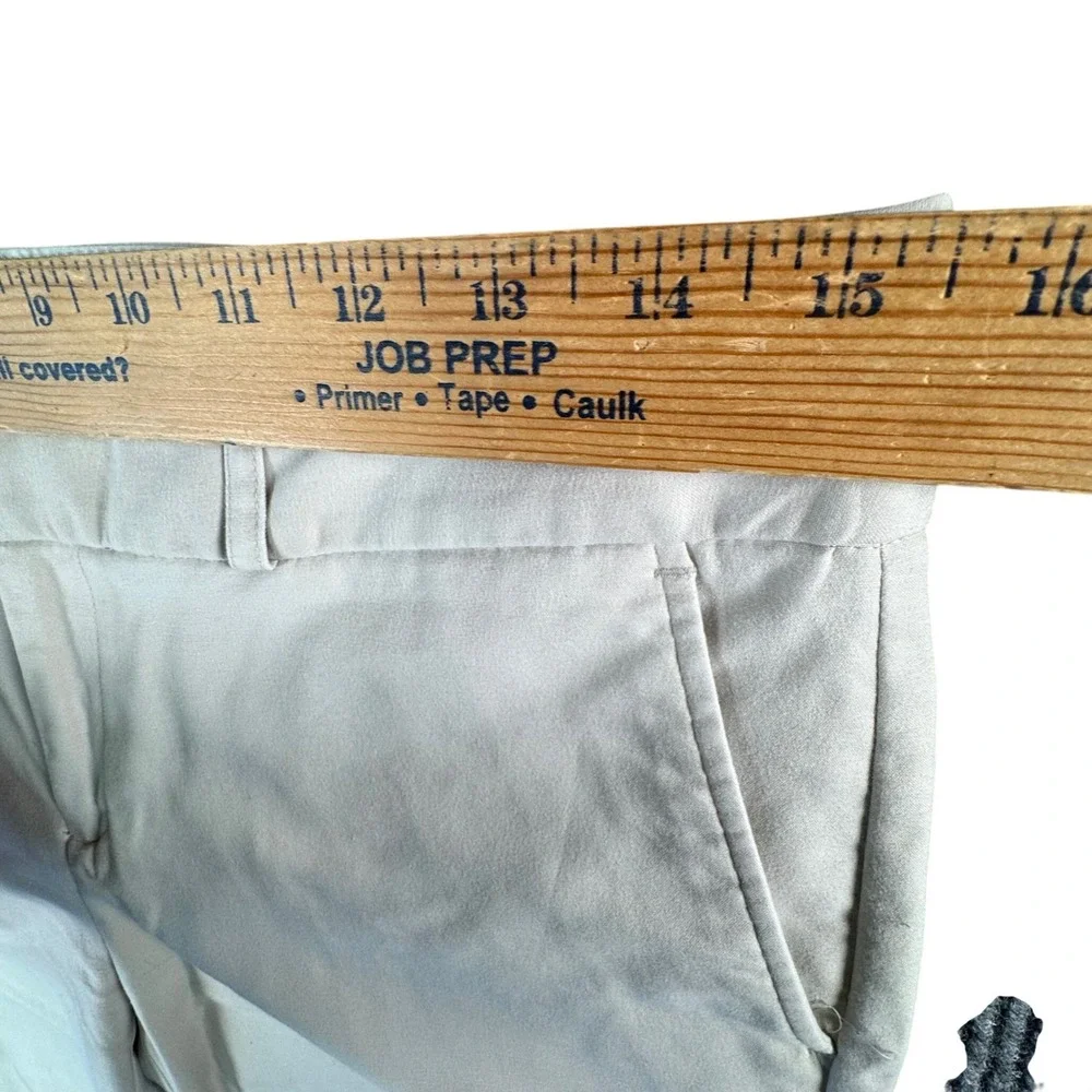 Banana Republic Womens‎ 4 Jackson Fit Khaki Chino Pants Minimalist Quiet Luxury